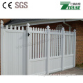 High quality plastic pvc picket fence/temporary picket fence